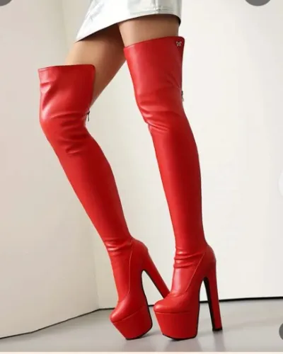 New red boots