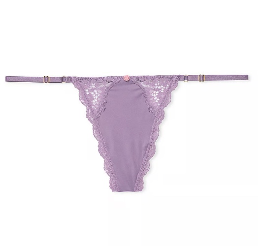 Buy Mesh and Lace V-String Panty - Order Panties online 5000000267 - Victoria's Secret US