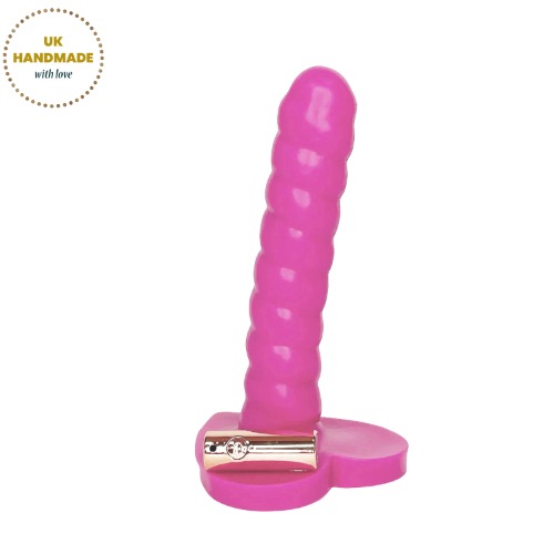 Wirly 2 Slim Vibrating Dildo - Pink Dildo