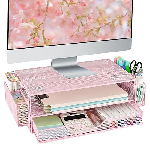 Monitor Stand Pink 