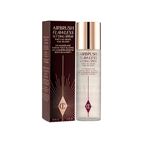 Charlotte Tilbury Airbrush Flawless Setting Spray (100ml / 3.3 Fl Ozl),Clear - 3.3 Fl Oz (Pack of 1)