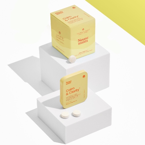 Calm & Clarity Mints - Honey Lemon / 6 pack (72 pc)
