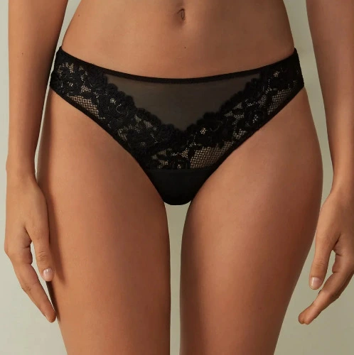 Black Lace, Brazilian style panties