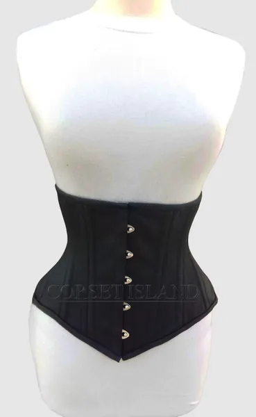 Steel Boned Underbust Cotton Corset