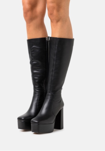 ÁNGEL ALARCÓN BOOT - Plateaulaarzen - black/zwart - Zalando.nl