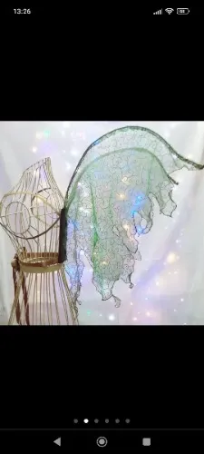 Dark Green Fairy Wings