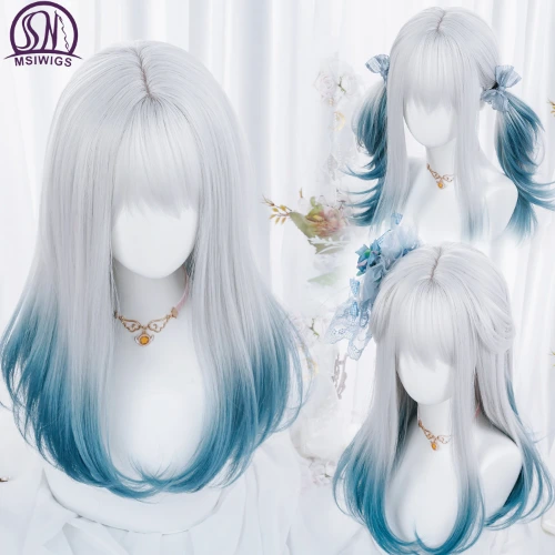Glaceon Trainer Wig