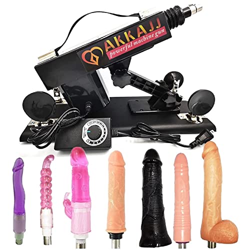 Thrust Machine Sex Tool Machineguns Multi-Speed Adjustable Telescopic for Women with Different Attachments