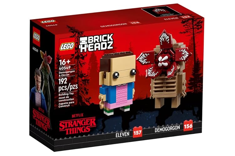 LEGO 40549 Brickheadz Stranger Things Eleven and Demogorgon 313 Pieces 16+