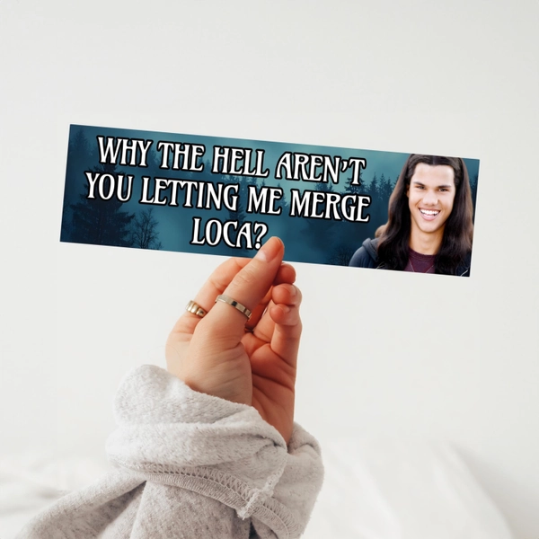 jacob meme car magnet