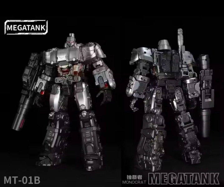Transformation Megatank MT01B MT-01B MONOCRAT MG Tank primary colours robot mode