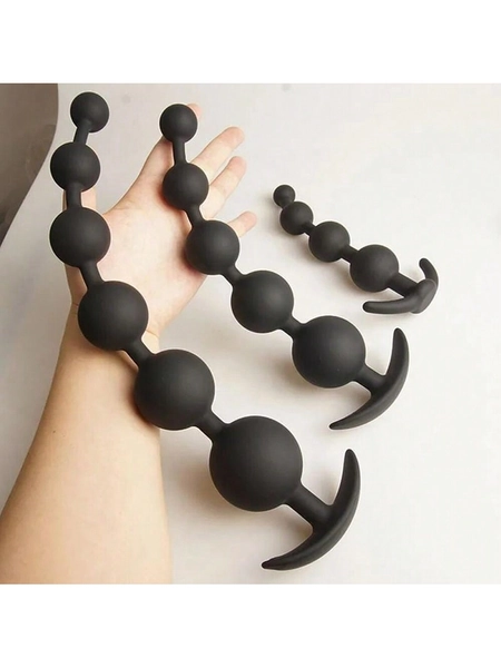 Bolas silicone treino plugue