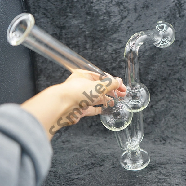 15" JUMBO WATER DOG w/ Base Stand OIL BURNER PIPE • Ssmokeshop