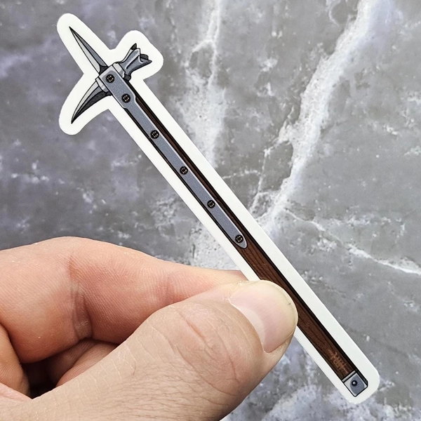 War Hammer Sticker, Medieval War Hammer Vinyl Sticker, Italian War Hammer, Medieval Decal, Medieval Gift for military and history enthusiast