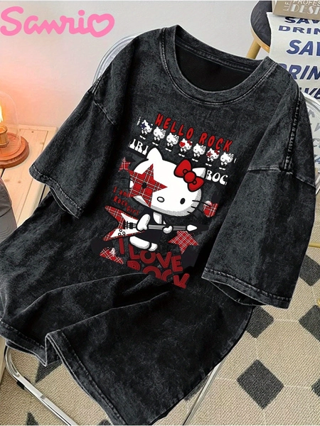 Camiseta Hello Kitty Punk