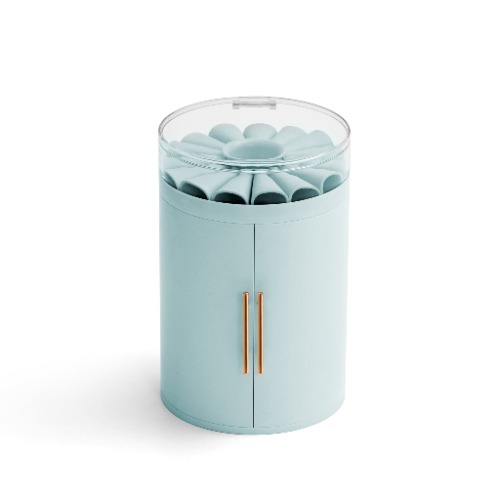 Multi-Layered Jewelry Organizer Tower - EllenShop - Sky Blue