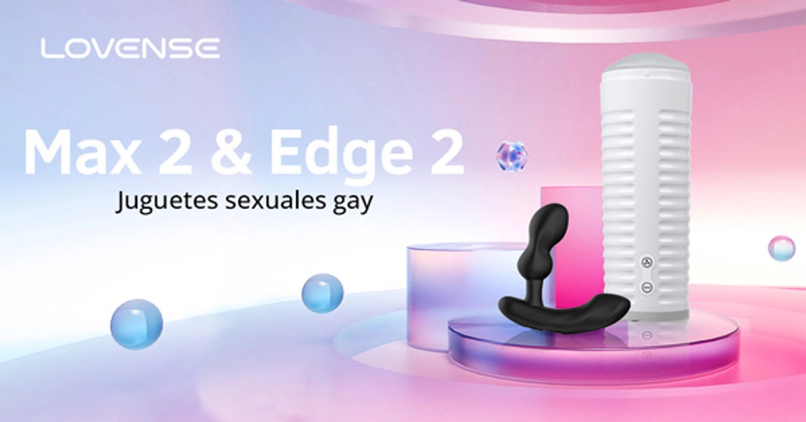 Lovense® ¡Juguetes sexuales para hombres gay que se pueden controlar de forma remota!