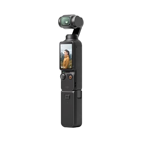 DJI Osmo Pocket 3 Power Expansion Combo, Vlogging Camera with Battery Handle for Over 4h of Recording Time, 1″ CMOS & 4K120 fps, 3-Axis Stabilization, Face/Object Tracking, Digital Camera for YouTube - Osmo Pocket 3 Power Expansion Combo