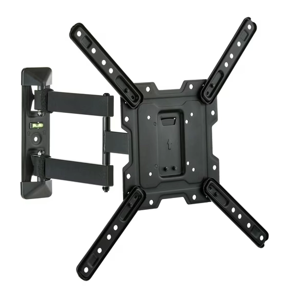 onn Full Motion TV Wall Mount for 19" to 50" TVs, UL Listed, swivel ±45°, up to +5/-15°Tilting