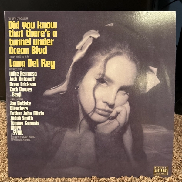 Lana Del Rey-Did You Know That There's a Tunnel under Ocean Blvd-2lp
