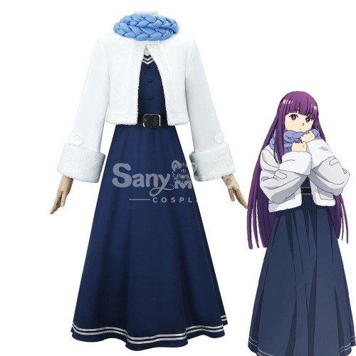Anime Frieren: Beyond Journey's End Cosplay Fern Winter Clothing Cosplay Costume - S