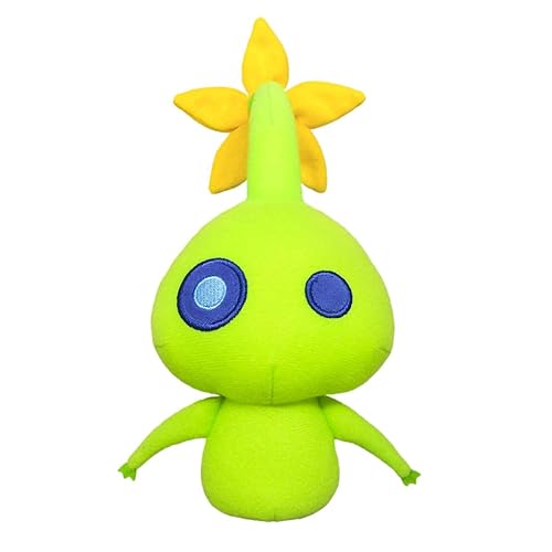 Little Buddy 1988 Glow Pikmin Plush, 9"