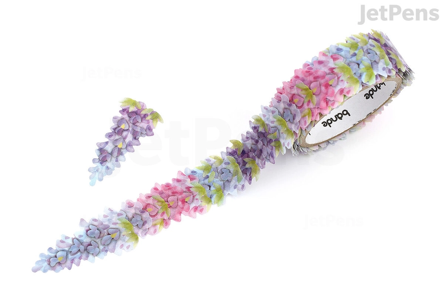 Bande Washi Tape Sticker Roll - Wisteria