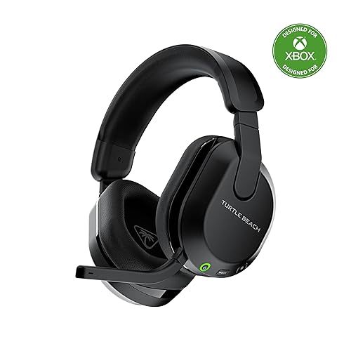 Turtle Beach Stealth 600 Wireless Multiplatform Amplified Gaming Headset for Xbox Series X|S, Xbox One, PC, PS5, PS4, Nintendo Switch, & Mobile – Bluetooth, 80-Hr Battery, Noise-Cancelling Mic – Black - Black
