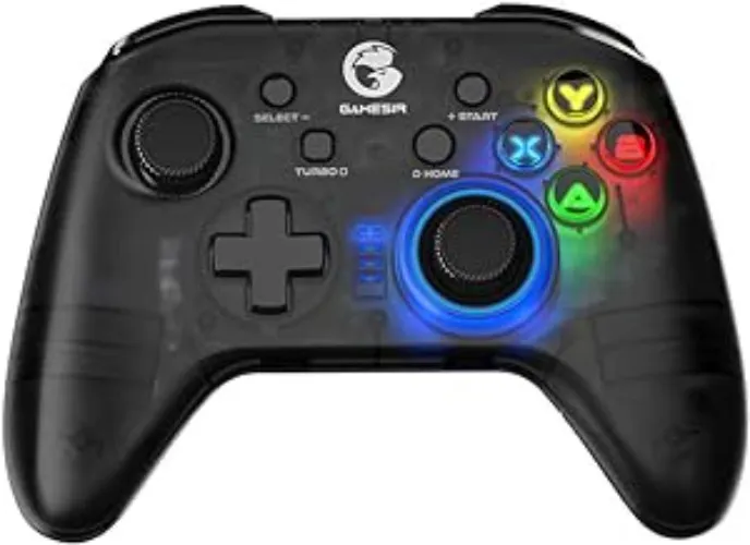 GameSir T4 Pro Wireless Controller for Switch/PC/iOS/Android, Dual Shock Bluetooth Mobile Phone Gamepad Joystick for Apple Arcade MFi Games