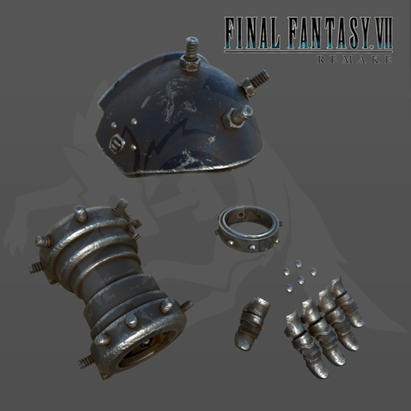 Patron 3d complet pour Cloud