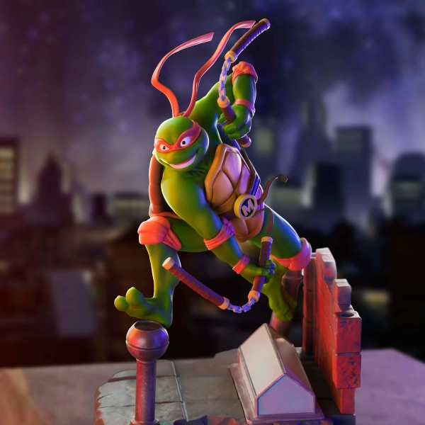 ABYstyle Studio TMNT Michaelangelo SFC Figure