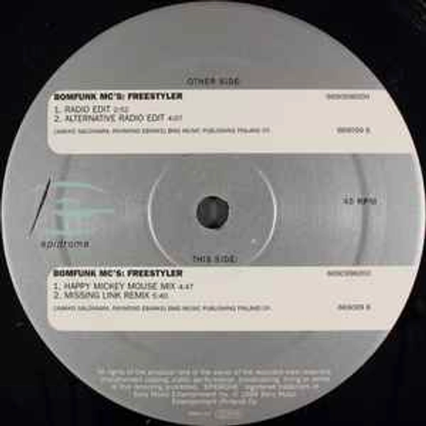 Bomfunk MC's - Freestyler (Vinyl, Finland, 1999)