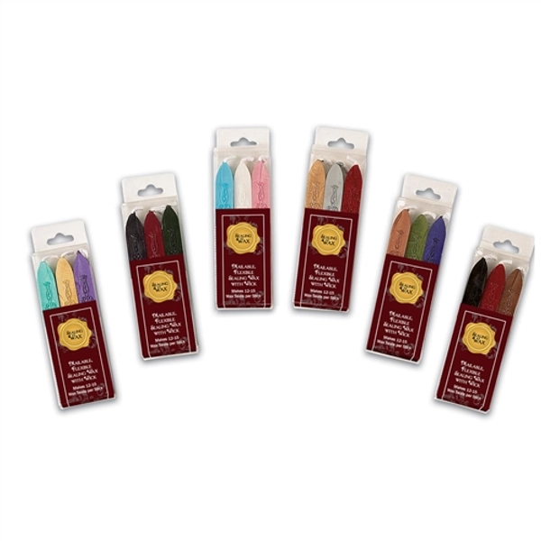 3Pc Flexible Sealing Wax