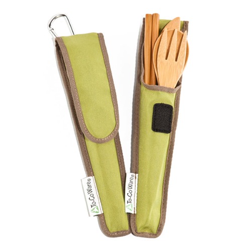 Bamboo Utensil Set | Avocado