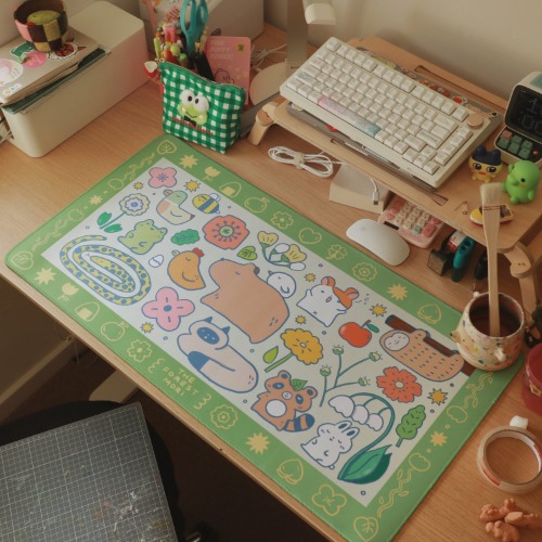 Zen Friends Desk Mat — THE FOREST MORI