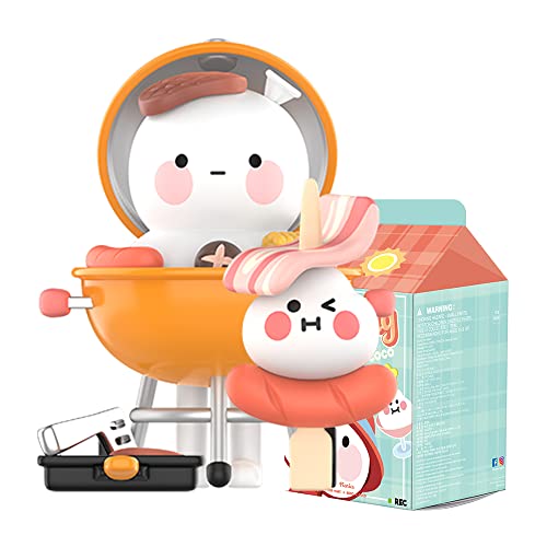 POP MART BOBO & Coco Go Camping Blind Box Figures, Random Design Box Toys for Modern Home Decor, Collectible Toy Set for Desk Accessories, 1PC - Single Box - Go Camping