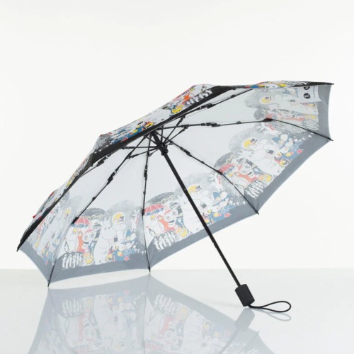 Moomin Comic 1 Manual Umbrella White - Lasessor | Default Title
