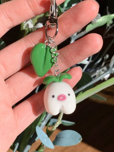 Sprout Radish Keychain | Default Title