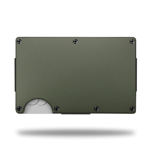 Aluminum Wallet | Army Green