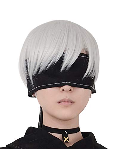 miccostumes Women's No.9 Type S Cosplay Wig - White