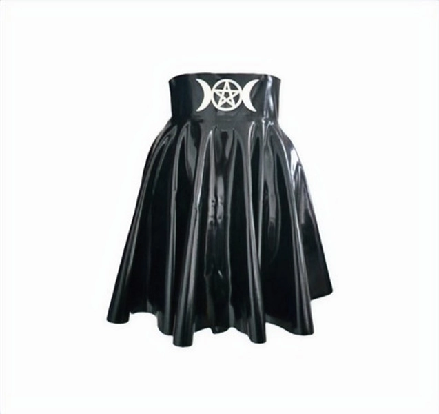 Triple Goddess High Waist Skater Skirt