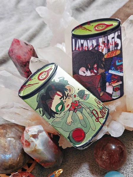 Red Hood Pin with Static Cling Sticker