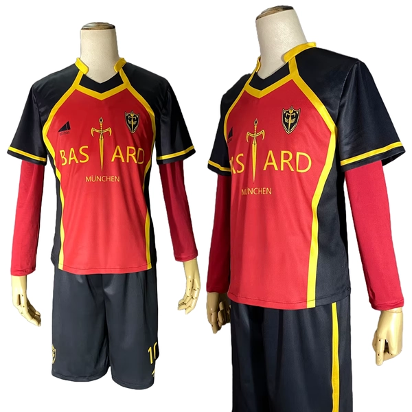 HOLOUN Blue Lock Anime Kaiser Ness Isagi Kurona Hiori Cosplay Costume Wig Jersey Bastard Munchen Embroidery Football Uniform - AliExpress