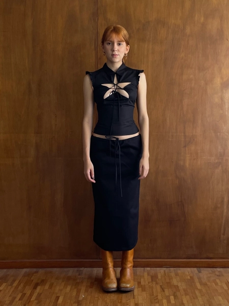 Angel Star Top Black - XS