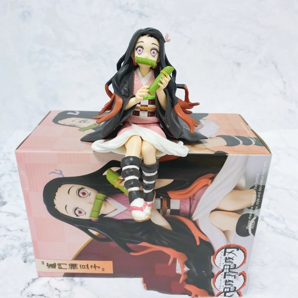 Demon Slayer Kimetsu no Yaiba Perching Noodle Stopper Figure Toy Nezuko