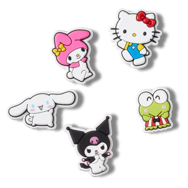 Jibbitz™ Hello Kitty Pack com 5 Peças