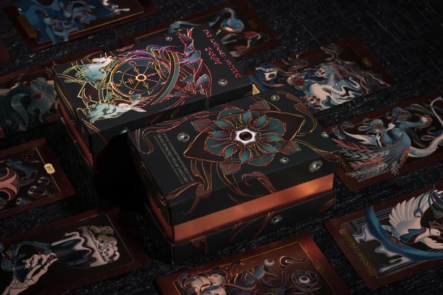 The Untamed Mystery Tarot the Aurum Deck 78 Tarot Decks Booklet, Major and Minor Arcana - Etsy