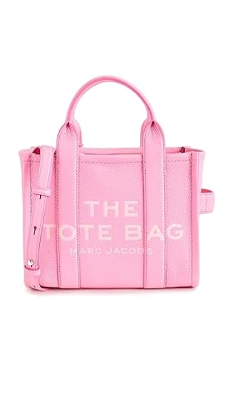 Marc Jacobs Women's The Leather Small Tote Bag, Petal Pink, One Size