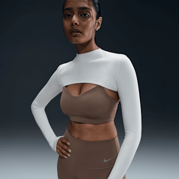 Nike Zenvy Women's Dri-FIT Long-Sleeve Shrug Top