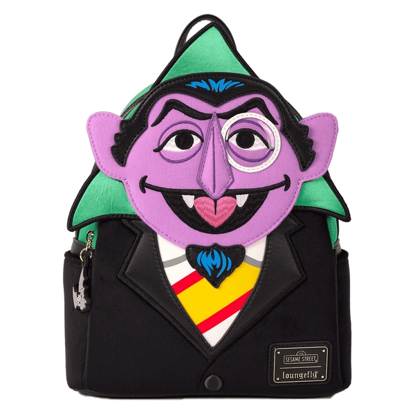 Sesame Street Exclusive Count Von Count Cosplay Mini Backpack